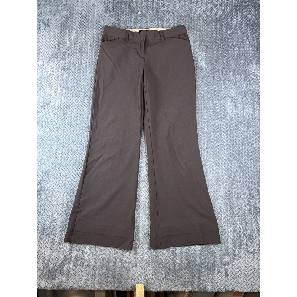 Steve & Barrys Dress Pants Womens 2 Brown Stretch Low Rise Business Formal Wear